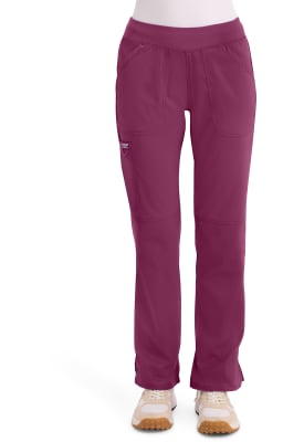 Pantalón Clínico Mujer Cherokee Workwear Revolution WW110 Burdeo WIN