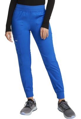 Pantalón Clínico Mujer Cherokee Workwear Revolution WW115 Azul Rey ROY