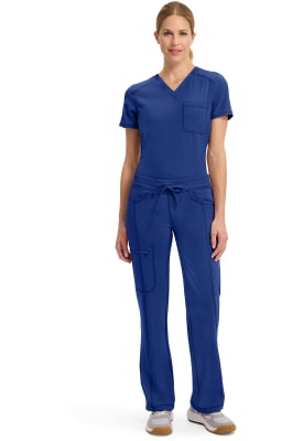 Pantalón Clínico Mujer Infinity 1123A Azul Rey GAB