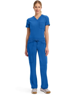 Pantalón Clínico Mujer Infinity 1123A Azul Rey RYPS