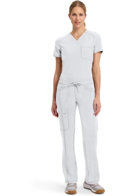 Pantalón Clínico Mujer Infinity 1123A Blanco WTPS