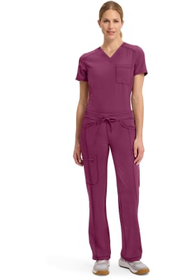 Pantalón Clínico Mujer Infinity 1123A Burdeo WNPS