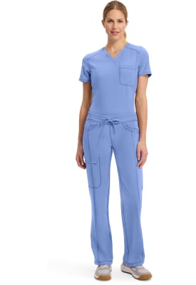 Pantalón Clínico Mujer Infinity 1123A Celeste CIPS