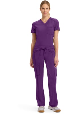 Pantalón Clínico Mujer Infinity 1123A EGG Morado