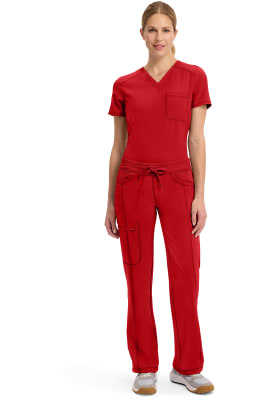 Pantalón Clínico Mujer Infinity 1123A Rojo RED