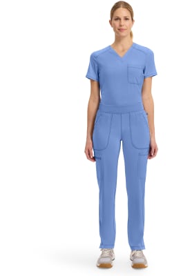 Pantalón Clínico Mujer Infinity Petite CK065AP Celeste CIPS