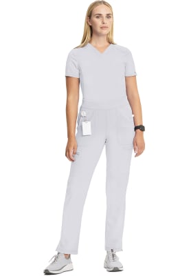 Pantalón Clínico Mujer Infinity Petite CK065AP Blanco WTPS