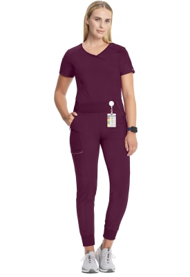 Pantalón Clínico Mujer Infinity CK110A Burdeo WNPS