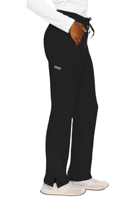 Pantalón Clínico Mujer Med Couture Insight MC2702 Negro BLK