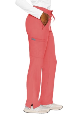 Pantalón Clínico Mujer Med Couture Insight MC2702 Coral CRAL