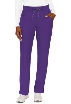 Pantalón Clínico Mujer Med Couture Insight MC2702 Morado GRAPE