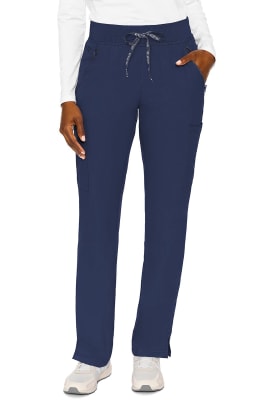 Pantalón Clínico Mujer Med Couture Insight MC2702 Azul Marino NAVY