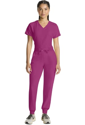 Pantalón Clínico Mujer Med Couture Insight MC2711 Fucsia AUBS