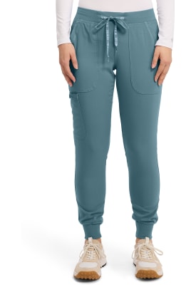 Pantalón Clínico Mujer Med Couture Touch MC7710 Celeste BJBY