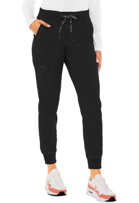 Pantalón Clínico Mujer Med Couture Touch MC7710 Negro BLK