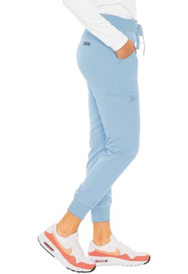 Pantalón Clínico Mujer Med Couture Touch MC7710 Celeste PWNK