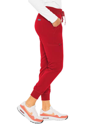 Pantalón Clínico Mujer Med Couture Touch MC7710 Rojo REDD