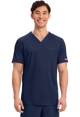 Polera Clínica Hombre Cherokee Workwear Revolution WW603 Azul Marino NAV