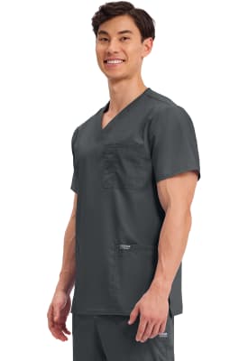 Polera Clínica Hombre Cherokee Workwear Revolution WW670 Negro BLK