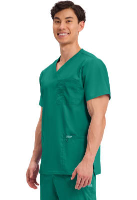 Polera Clínica Hombre Cherokee Workwear Revolution WW670 Verde HUN