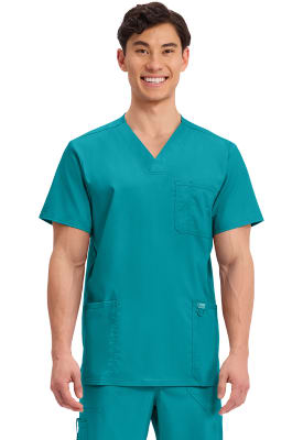 Polera Clínica Hombre Cherokee Workwear Revolution WW670 Verde TLB