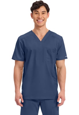 Polera Clínica Hombre Cherokee Workwear Revolution WW690 Azul Marino NAV
