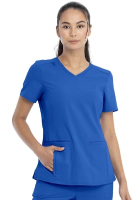 Polera Clínica Mujer Cherokee Euphoria CK786A Azul Rey ROY