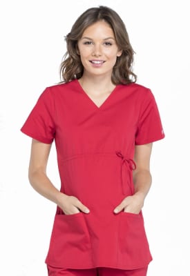 Polera Clínica Maternal Cherokee WW685 Rojo RED