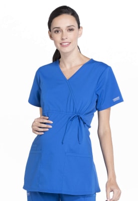 Polera Clínica Maternal Cherokee WW685 Azul Rey ROY