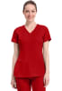 Polera Clínica Mujer Healing Hands HH Works 2500 Rojo RED1