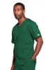 Polera Clínica Hombre Cherokee Workwear Core Stretch 4725 Verde HUNW1
