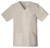 Polera Clínica Hombre Cherokee Workwear Core Stretch 4725 Beige KAKW1
