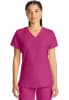 Polera Clínica Mujer Med Couture Insight MC2411 Fucsia AUBS1