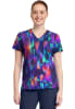 Polera Clínica Mujer Med Couture MC632 AUST Patrones Neón1