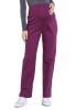 Pantalón Clínico Maternal Cherokee Workwear WW220 Burdeo WIN1