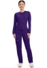 Pantalón Clínico Mujer Cherokee Workwear Revolution WW105 Morado GRP1