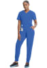 Pantalón Clínico Mujer Infinity CK110A Azul Rey RYPS1