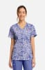 Polera Clínica Mujer Cherokee Prints CK856 PYLY Pasley Celeste1