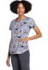 Polera Clínica Mujer Cherokee Prints CK637 CTCW Animales Granja1