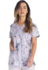 Polera Clínica Mujer Dickies DK616 TDPS Tropical Morado1