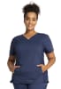 Polera Clínica Mujer Cherokee Workwear Revolution WW2875 Azul Marino NAV1