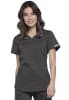 Polera Clínica Mujer Cherokee Workwear Revolution WW601 Gris PWT1
