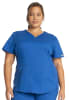 Polera Clínica Mujer Cherokee Workwear Revolution WW601 Azul Rey ROY1