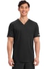 Polera Clínica Hombre Cherokee Workwear Revolution WW603 Negro BLK1
