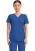 Polera Clínica Mujer Cherokee Workwear Revolution WW610 Azul Rey GAB1