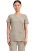 Polera Clínica Mujer Cherokee Workwear Revolution WW610 Beige KAK1