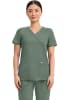 Polera Clínica Mujer Cherokee Workwear Revolution WW610 Verde OLV1