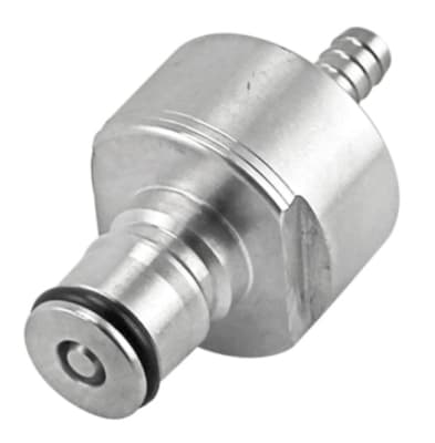 Acople ball lock inox. para carbonatación y limpieza - espiga1