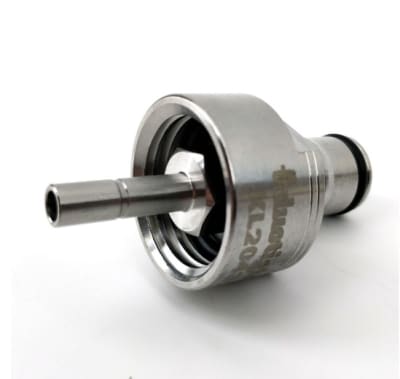 Acople ball lock inox. para carbonatación y limpieza - recto1