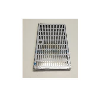 Bandeja recoge gotas acero inox (40cm)1